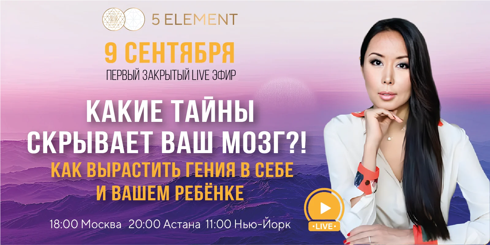 5 Element Promo Banner